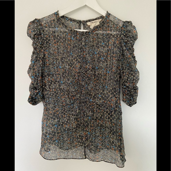 Isabel Marant for H&M Silk Semi Sheer top - Picture 3 of 8